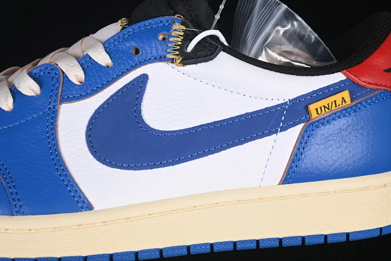 All categories Air Jordan Jordan series basketball shoes Air Jordan 1 Low Air Jordan 1 Low AJ1 Joe 1 UN blue and white low-top cultural and casual sneakers HQ6998-146